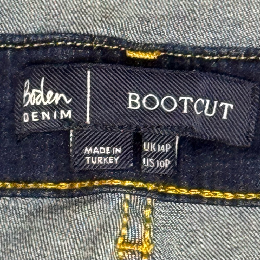 Boden Dark Blue Denim Jumpsuit